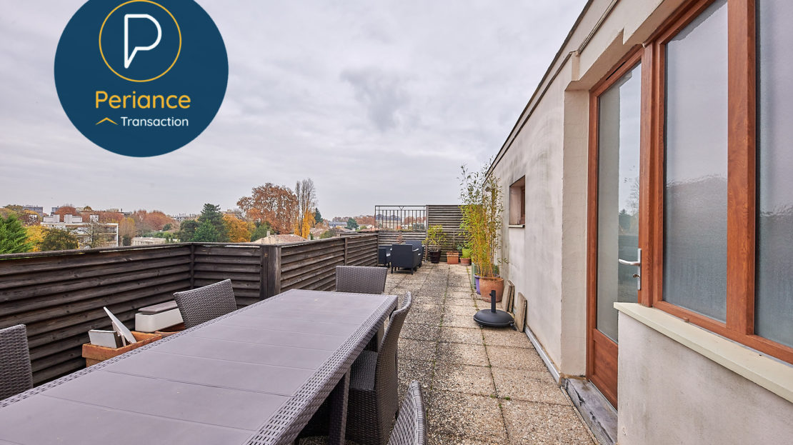 terrasse 2 - Appartement T3 avec terrasse à vendre à Bordeaux Caudéran