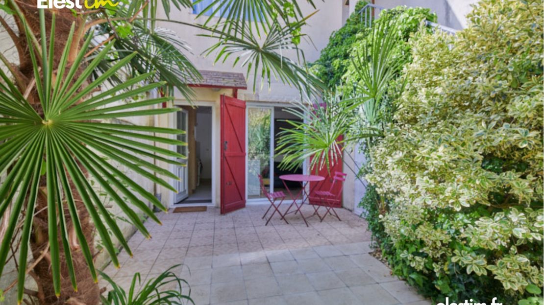 terrasse 2 - Appartement T1 bis avec terrasse à vendre à Bordeaux