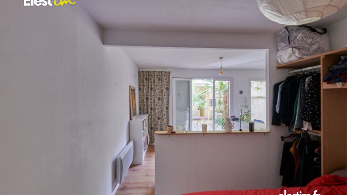 CHAMBRE - Appartement T1 bis avec terrasse à vendre à Bordeaux